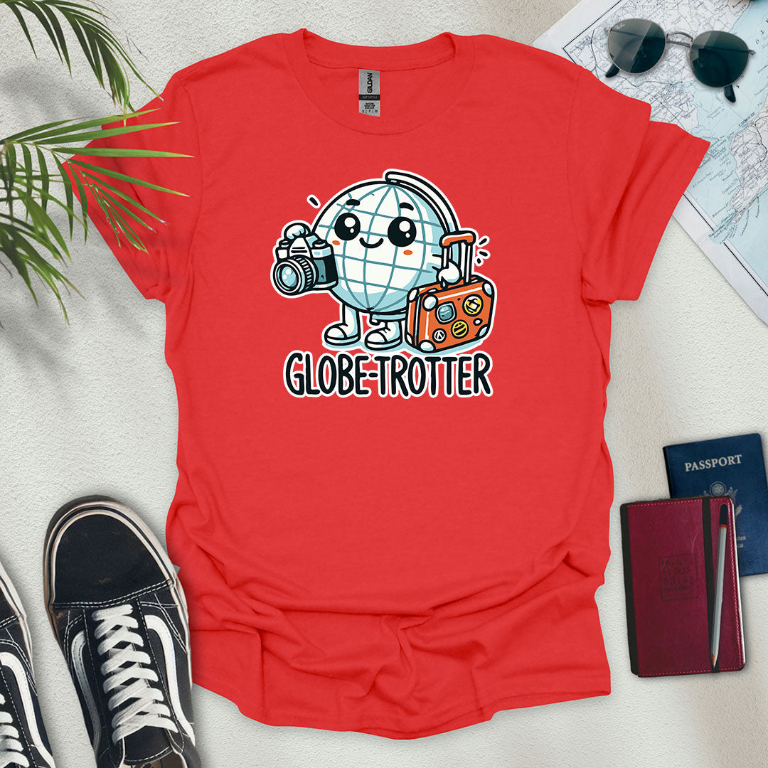 Globe-Trotter T-Shirt - Wander Wears | Explore in Style - Adventure & Travel Apparel