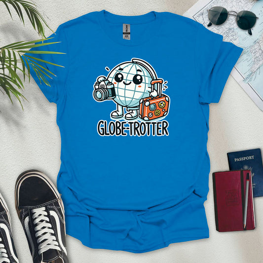 Globe-Trotter T-Shirt - Wander Wears | Explore in Style - Adventure & Travel Apparel