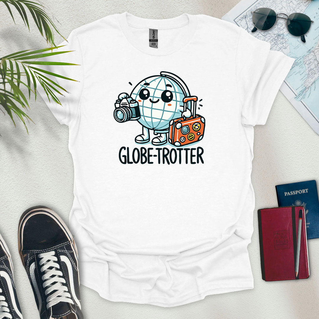 Globe-Trotter T-Shirt - Wander Wears | Explore in Style - Adventure & Travel Apparel