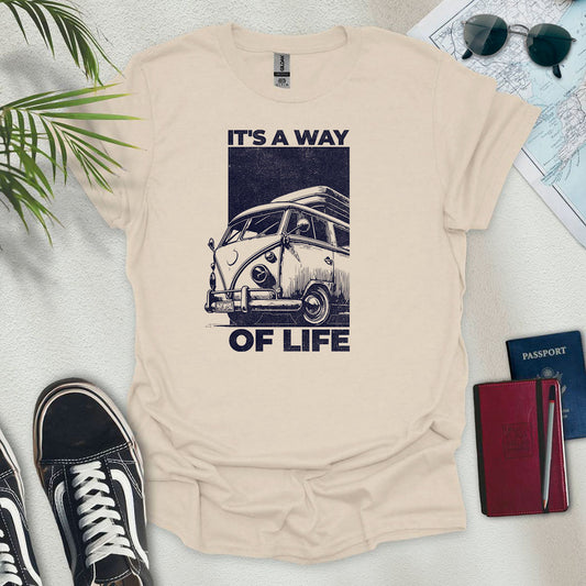 It's a Way of Life T-Shirt - Wander Wears | Explore in Style - Adventure & Travel Apparel